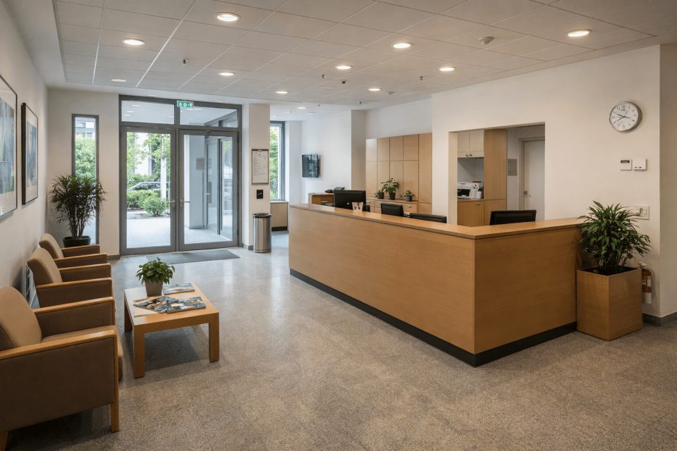 Unser Empfangsbereich in Wiesbaden SEO Agentur