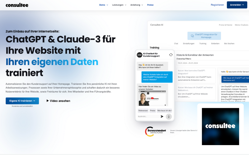 Consultee AI Logo SEO Agentur in Wiesbaden